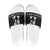 Six Seven Skeleton Hand Christmas Slide Sandals Meme Gen Alpha Slang - Wonder Print Shop