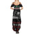 Six Seven Skeleton Hand Christmas Summer Maxi Dress Meme Gen Alpha Slang - Wonder Print Shop