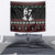 Six Seven Skeleton Hand Christmas Tapestry Meme Gen Alpha Slang - Wonder Print Shop