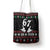Six Seven Skeleton Hand Christmas Tote Bag Meme Gen Alpha Slang - Wonder Print Shop