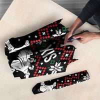 Six Seven Skeleton Hand Christmas Umbrella Meme Gen Alpha Slang - Wonder Print Shop