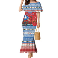 Greece Viking Santa Christmas Mermaid Dress Funny Reindeer Norse Xmas - Wonder Print Shop