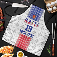 Custom Haiti Football Apron National Flag Design - Wonder Print Shop