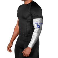 Custom Haiti Football Arm Sleeves National Flag Design - Wonder Print Shop