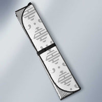 Custom Haiti Football Auto Sun Shade National Flag Design - Wonder Print Shop