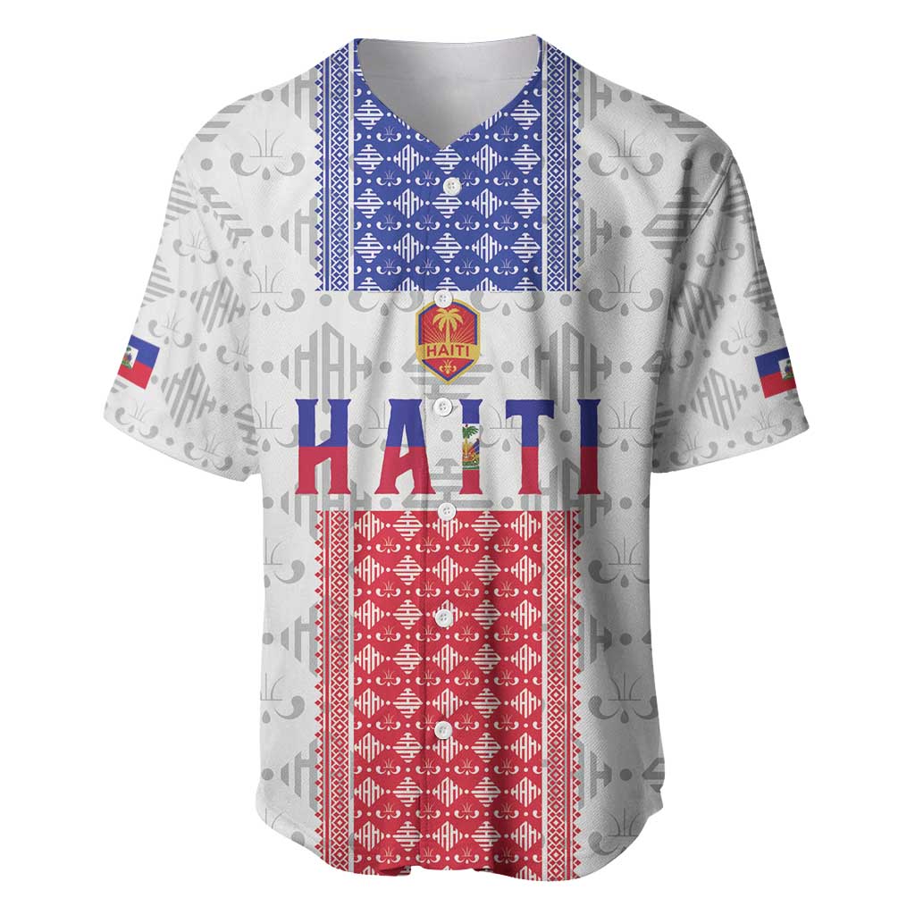 Custom Haiti Football Baseball Jersey National Flag Design - Wonder Print Shop