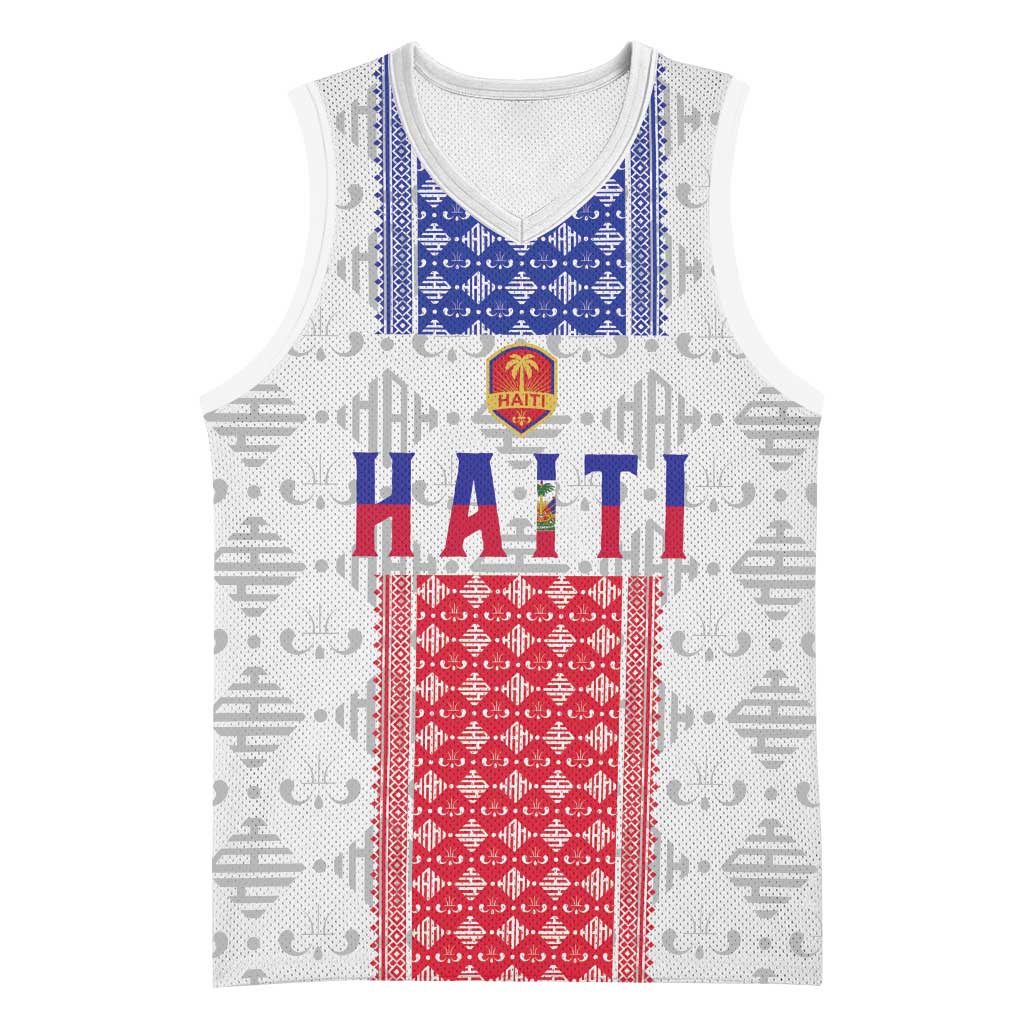 Custom Haiti Football Basketball Jersey National Flag Design - Wonder Print Shop
