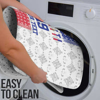 Custom Haiti Football Bathroom Set National Flag Design - Wonder Print Shop