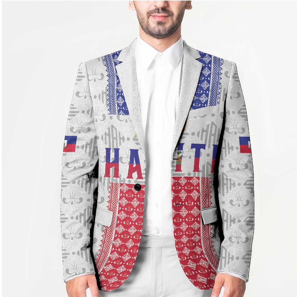 Custom Haiti Football Blazer National Flag Design - Wonder Print Shop