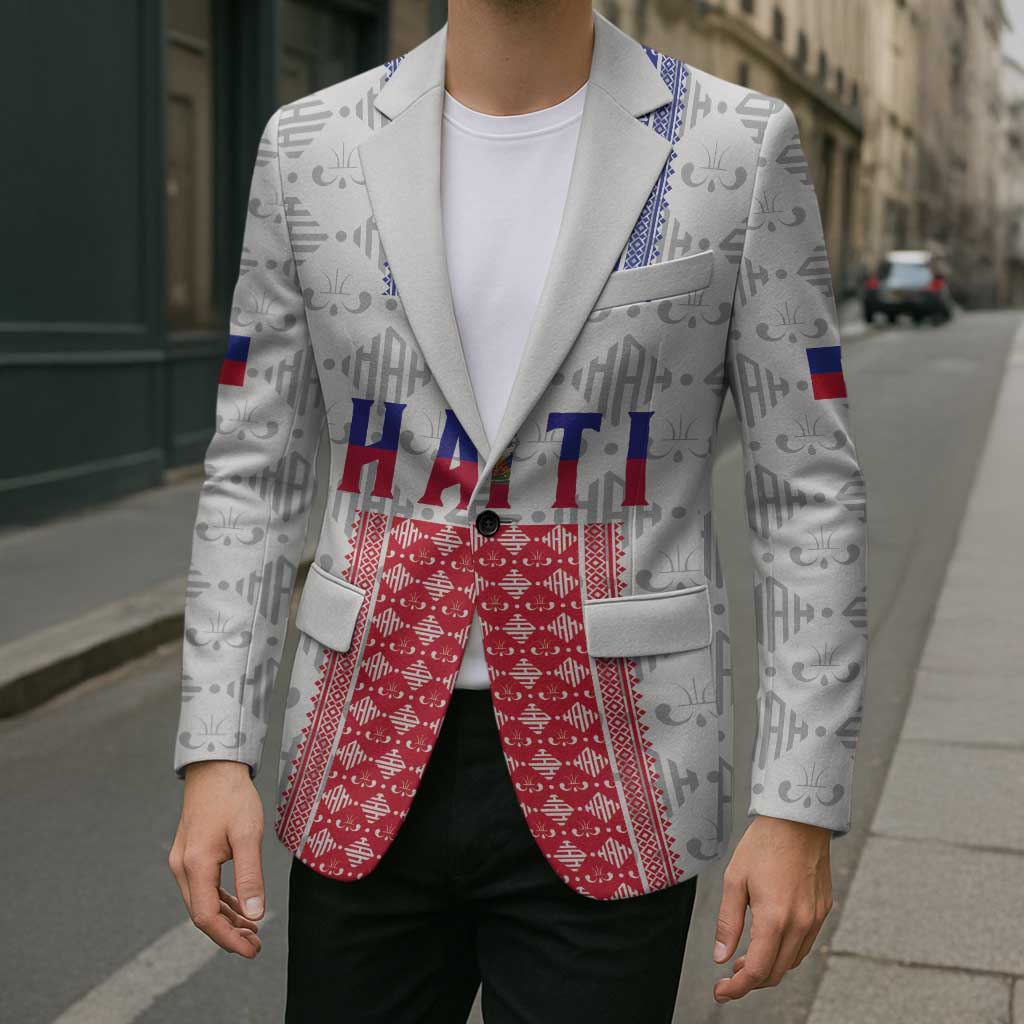 Custom Haiti Football Blazer National Flag Design - Wonder Print Shop