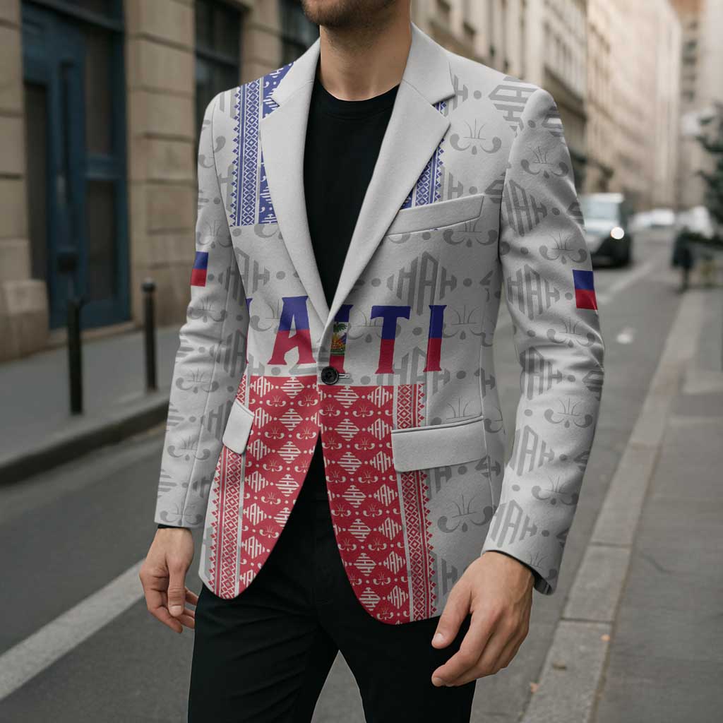 Custom Haiti Football Blazer National Flag Design - Wonder Print Shop