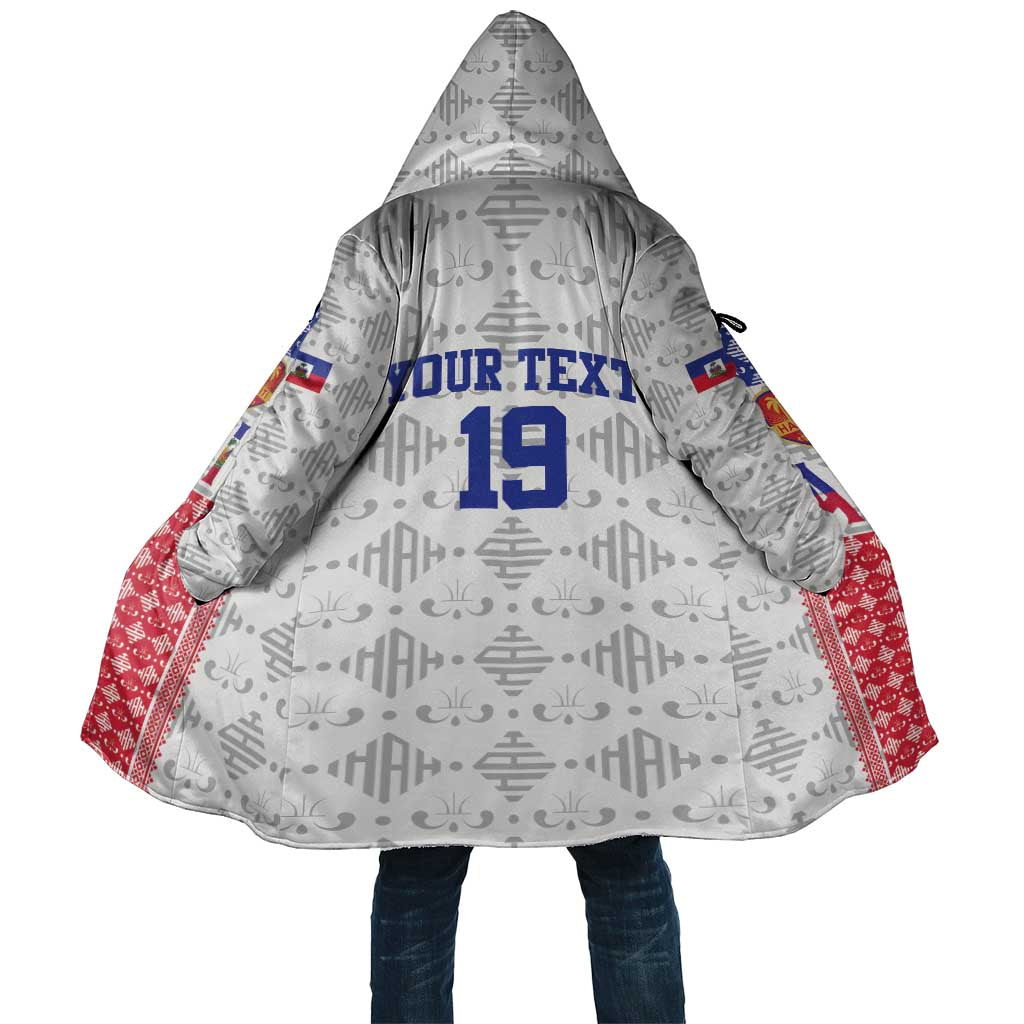 Custom Haiti Football Cloak National Flag Design - Wonder Print Shop