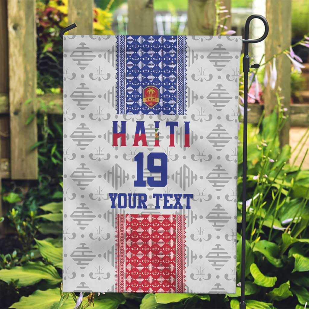 Custom Haiti Football Garden Flag National Flag Design - Wonder Print Shop