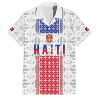 Custom Haiti Football Hawaiian Shirt National Flag Design - Wonder Print Shop