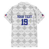 Custom Haiti Football Hawaiian Shirt National Flag Design - Wonder Print Shop