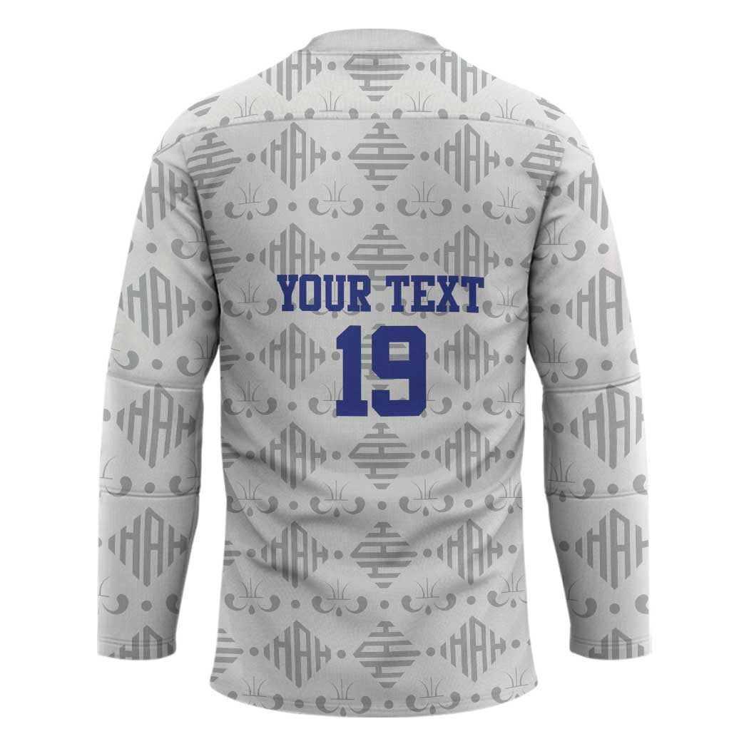 Custom Haiti Football Hockey Jersey National Flag Design - Wonder Print Shop