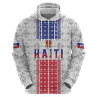 Custom Haiti Football Hoodie National Flag Design - Wonder Print Shop