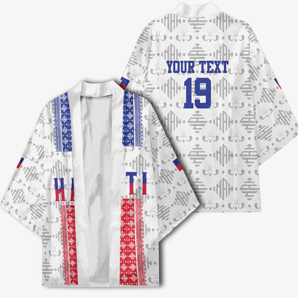 Custom Haiti Football Kimono National Flag Design - Wonder Print Shop