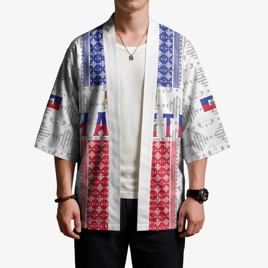 Custom Haiti Football Kimono National Flag Design - Wonder Print Shop