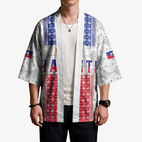Custom Haiti Football Kimono National Flag Design - Wonder Print Shop