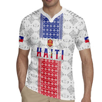Custom Haiti Football Rugby Jersey National Flag Design - Wonder Print Shop