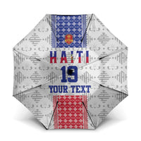 Custom Haiti Football Umbrella National Flag Design - Wonder Print Shop