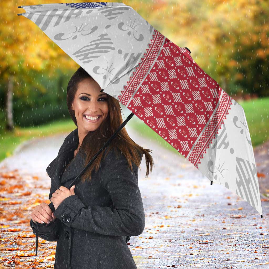 Custom Haiti Football Umbrella National Flag Design - Wonder Print Shop