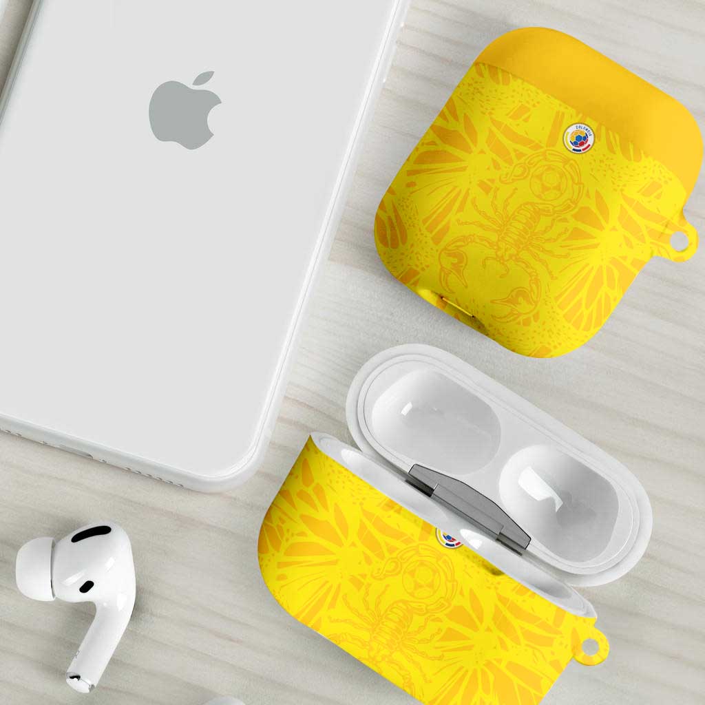 Colombia Rene Higuita Scorpion Kick AirPods Case Home Retro 1995 Goalkeeper Legend - Wonder Print Shop