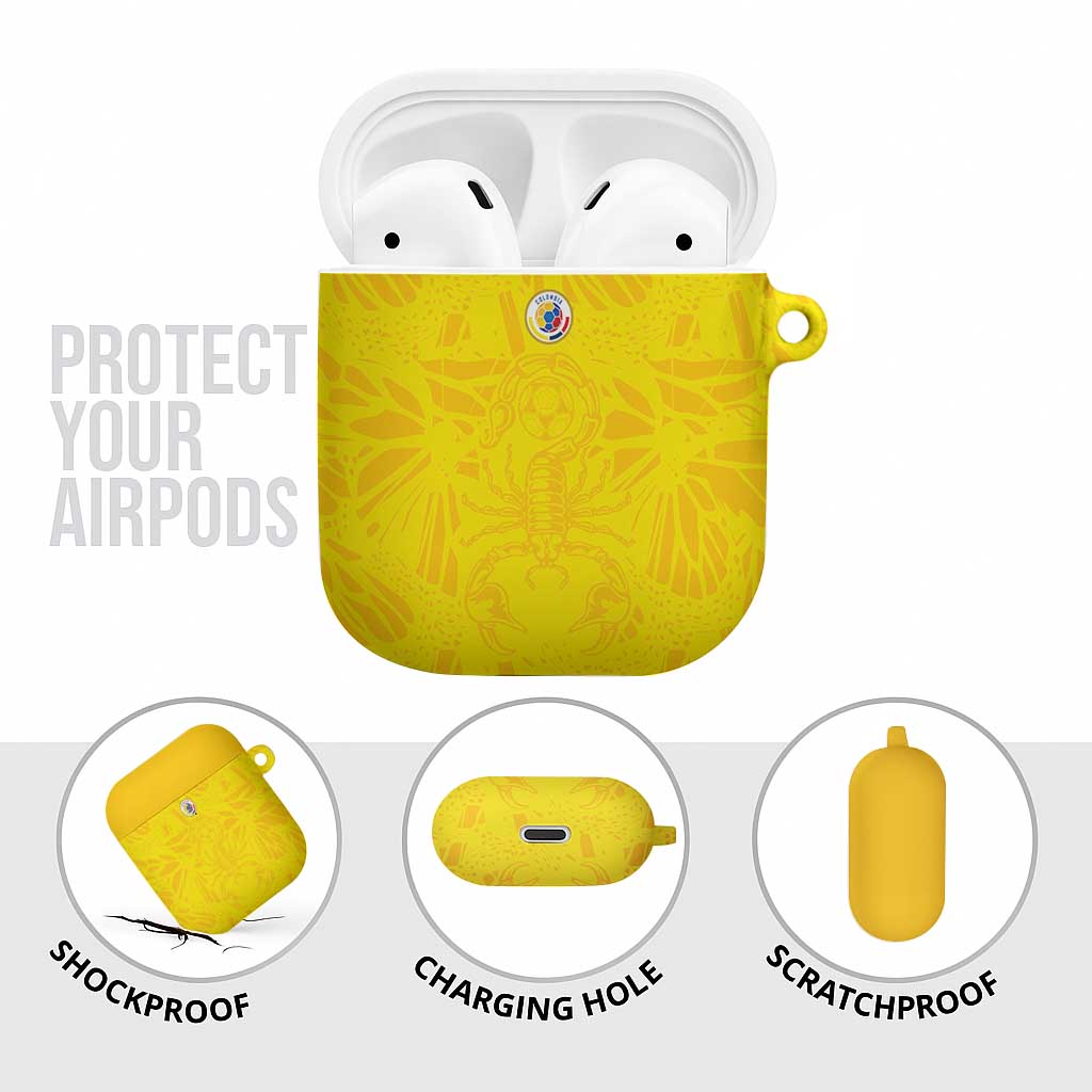 Colombia Rene Higuita Scorpion Kick AirPods Case Home Retro 1995 Goalkeeper Legend - Wonder Print Shop