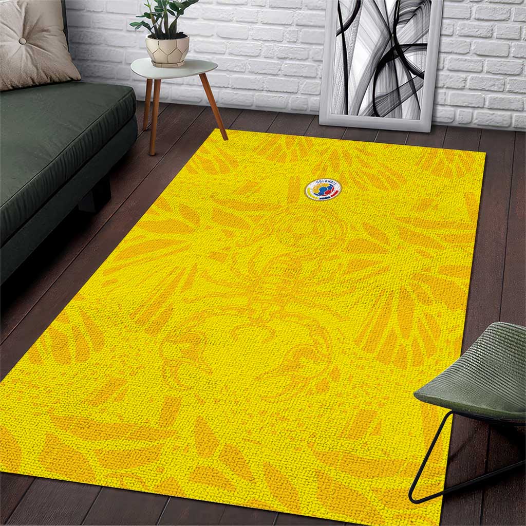 Colombia Rene Higuita Scorpion Kick Area Rug Home Retro 1995 Goalkeeper Legend - Wonder Print Shop