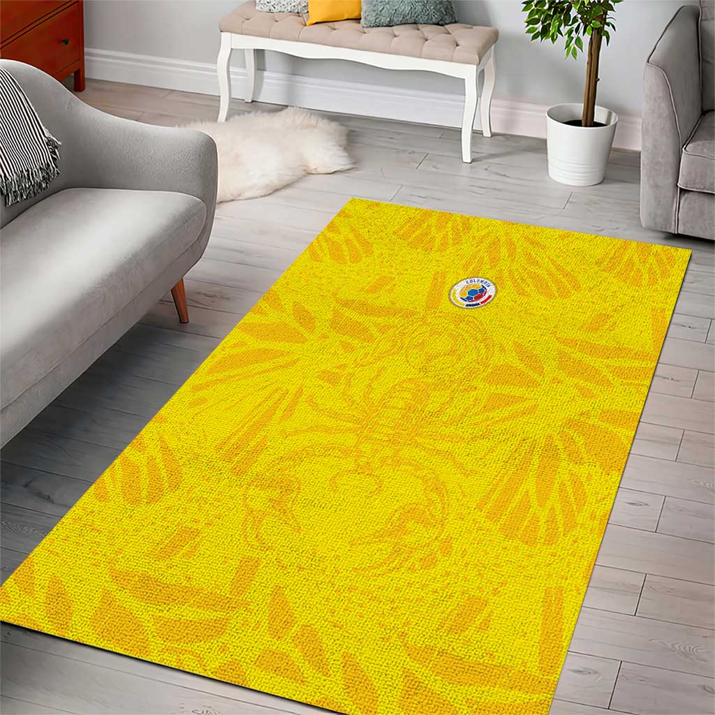 Colombia Rene Higuita Scorpion Kick Area Rug Home Retro 1995 Goalkeeper Legend - Wonder Print Shop