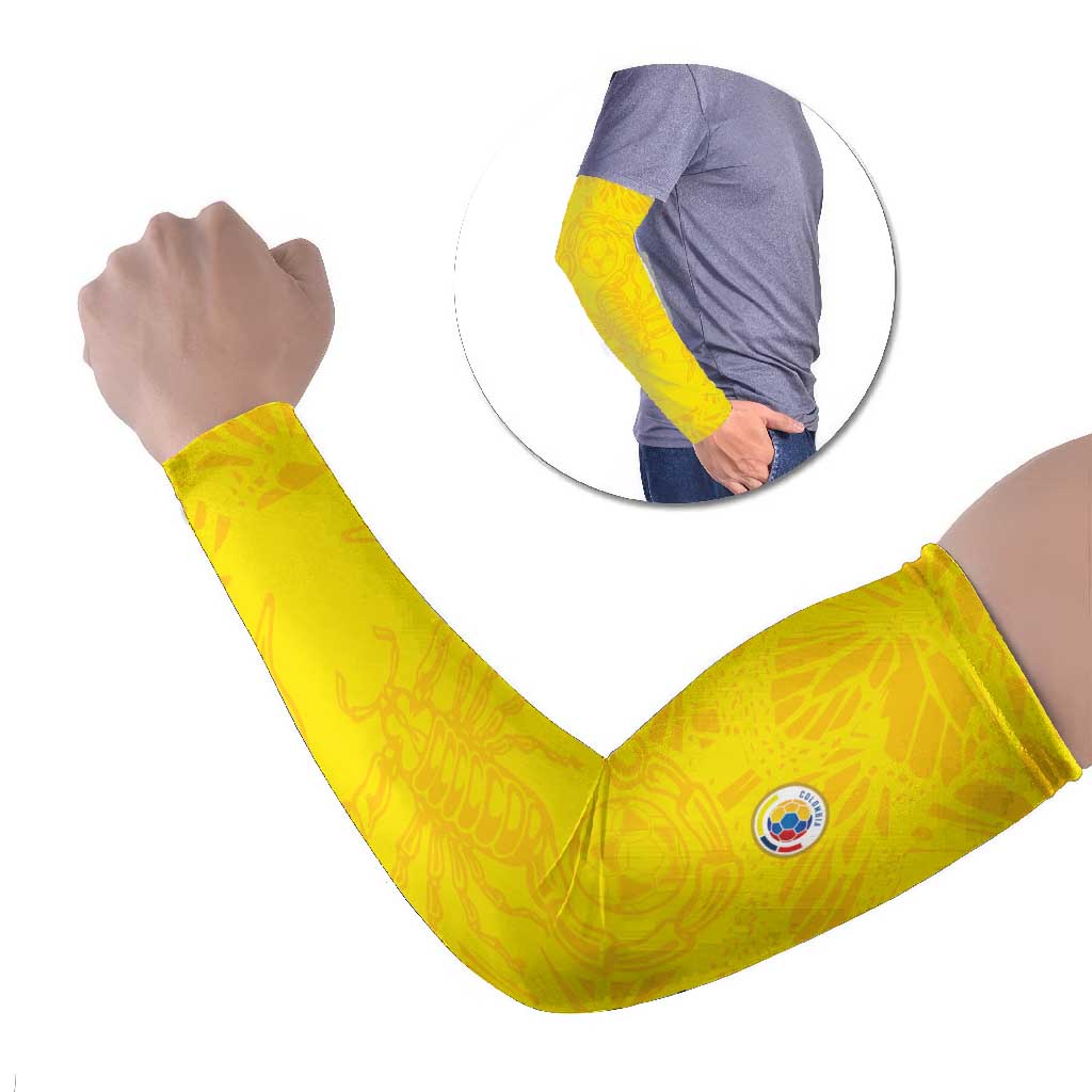 Colombia Rene Higuita Scorpion Kick Arm Sleeves Home Retro 1995 Goalkeeper Legend - Wonder Print Shop
