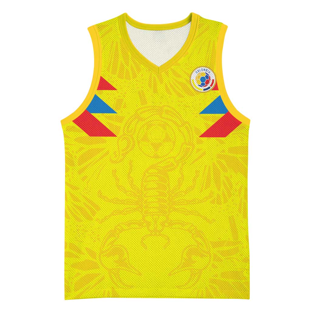 Colombia Rene Higuita Scorpion Kick Basketball Jersey Home Retro 1995 Goalkeeper Legend - Wonder Print Shop