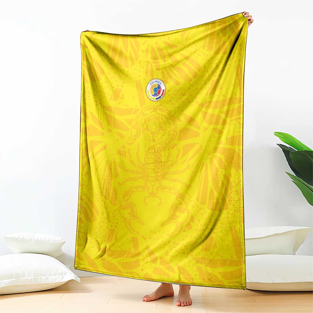 Colombia Rene Higuita Scorpion Kick Blanket Home Retro 1995 Goalkeeper Legend - Wonder Print Shop