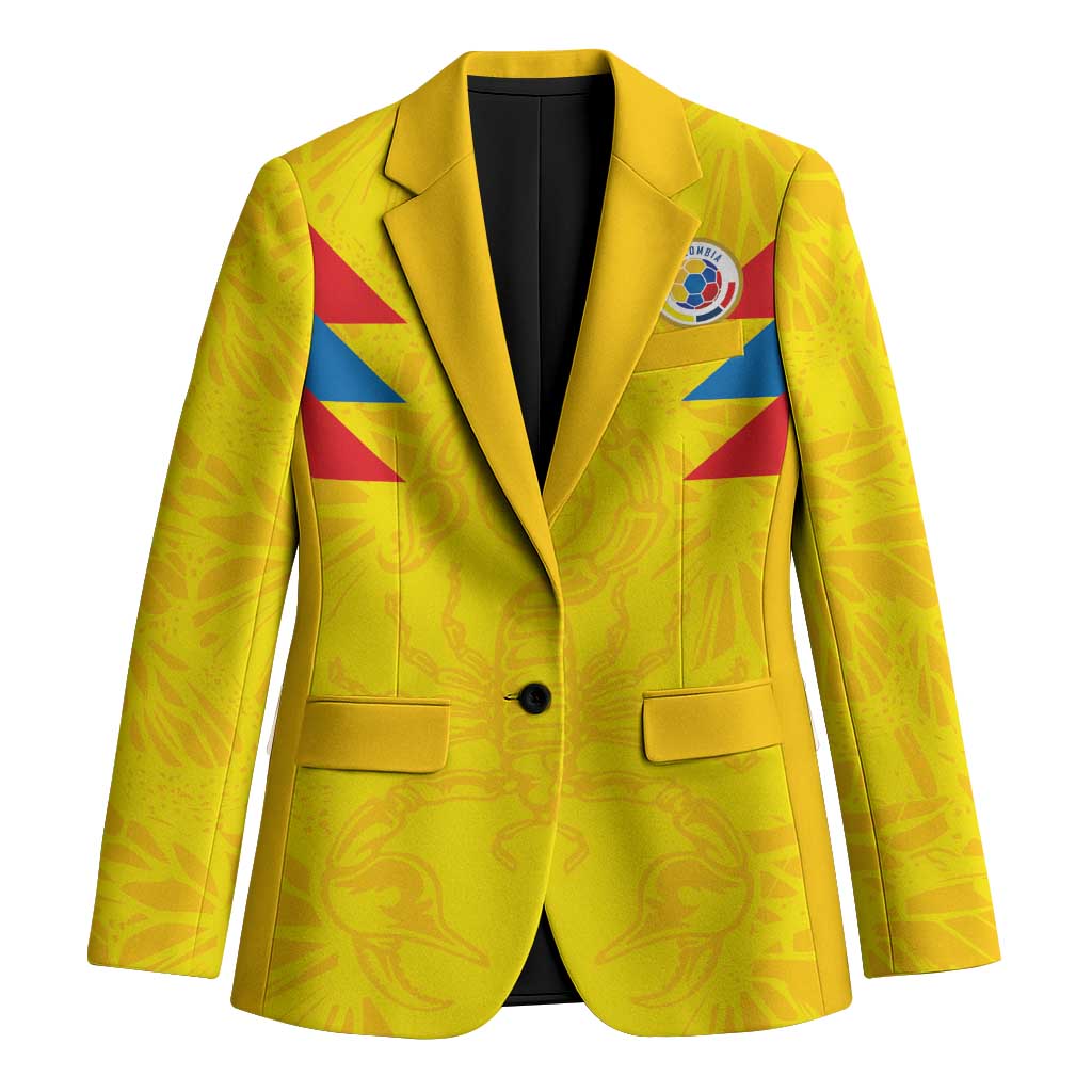 Colombia Rene Higuita Scorpion Kick Blazer Home Retro 1995 Goalkeeper Legend - Wonder Print Shop