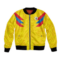 Colombia Rene Higuita Scorpion Kick Bomber Jacket Home Retro 1995 Goalkeeper Legend - Wonder Print Shop