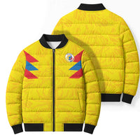Colombia Rene Higuita Scorpion Kick Bomber Puffer Jacket Home Retro 1995 Goalkeeper Legend - Wonder Print Shop