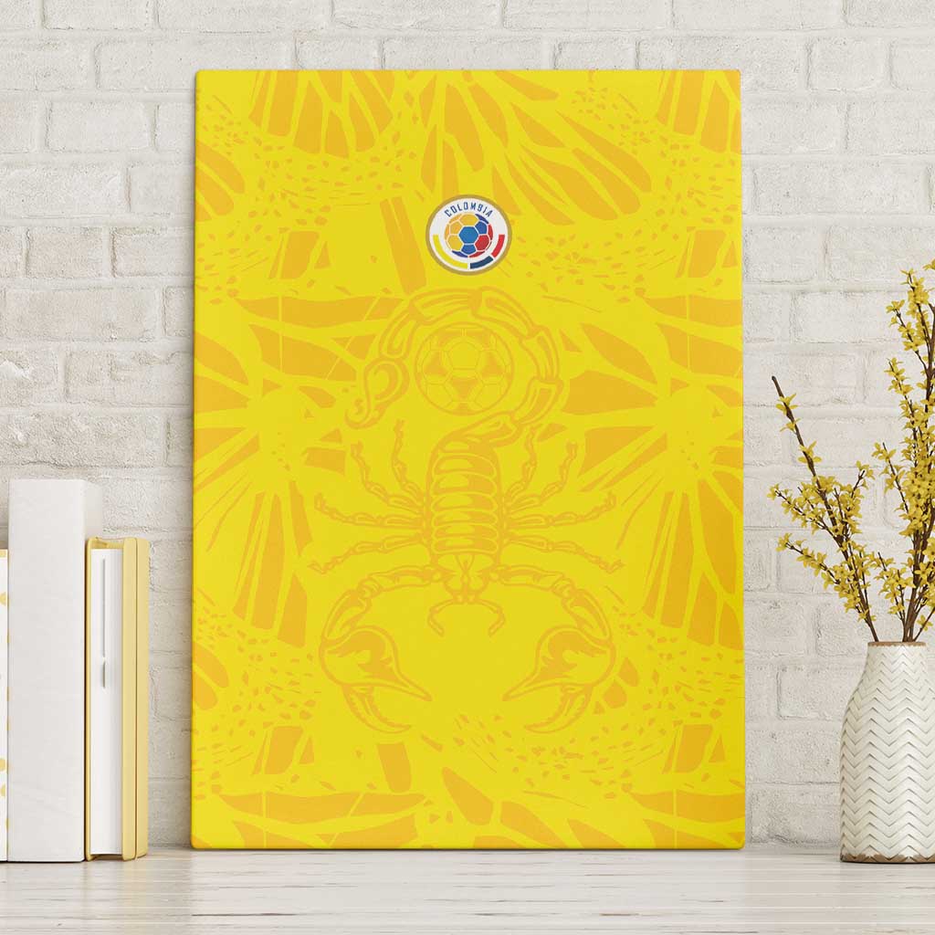 Colombia Rene Higuita Scorpion Kick Canvas Wall Art Home Retro 1995 Goalkeeper Legend - Wonder Print Shop
