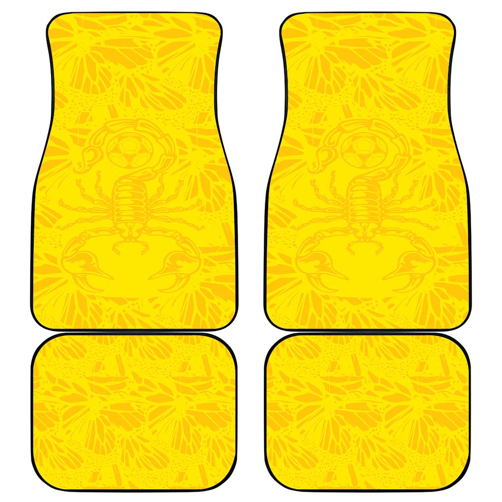 Colombia Rene Higuita Scorpion Kick Car Mats Home Retro 1995 Goalkeeper Legend - Wonder Print Shop