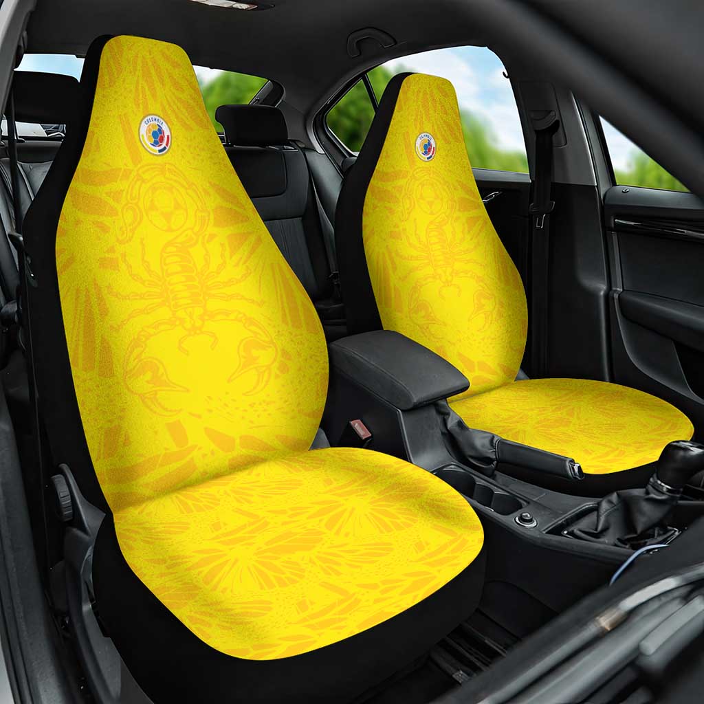 Colombia Rene Higuita Scorpion Kick Car Seat Cover Home Retro 1995 Goalkeeper Legend - Wonder Print Shop