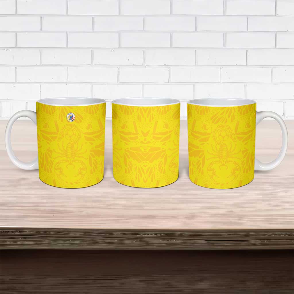 Colombia Rene Higuita Scorpion Kick Ceramic Mug Home Retro 1995 Goalkeeper Legend - Wonder Print Shop