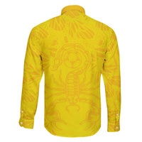Colombia Rene Higuita Scorpion Kick Family Matching Off The Shoulder Long Sleeve Dress and Hawaiian Shirt Home Retro 1995 Goalkeeper Legend - Wonder Print Shop