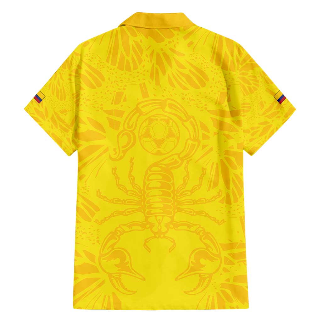 Colombia Rene Higuita Scorpion Kick Family Matching Summer Maxi Dress and Hawaiian Shirt Home Retro 1995 Goalkeeper Legend - Wonder Print Shop