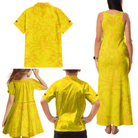 Colombia Rene Higuita Scorpion Kick Family Matching Tank Maxi Dress and Hawaiian Shirt Home Retro 1995 Goalkeeper Legend - Wonder Print Shop