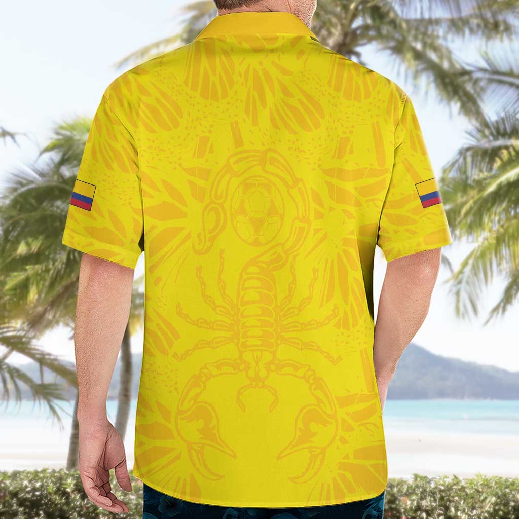 Colombia Rene Higuita Scorpion Kick Hawaiian Shirt Home Retro 1995 Goalkeeper Legend - Wonder Print Shop