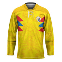 Colombia Rene Higuita Scorpion Kick Hockey Jersey Home Retro 1995 Goalkeeper Legend - Wonder Print Shop