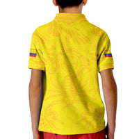 Colombia Rene Higuita Scorpion Kick Kid Polo Shirt Home Retro 1995 Goalkeeper Legend - Wonder Print Shop