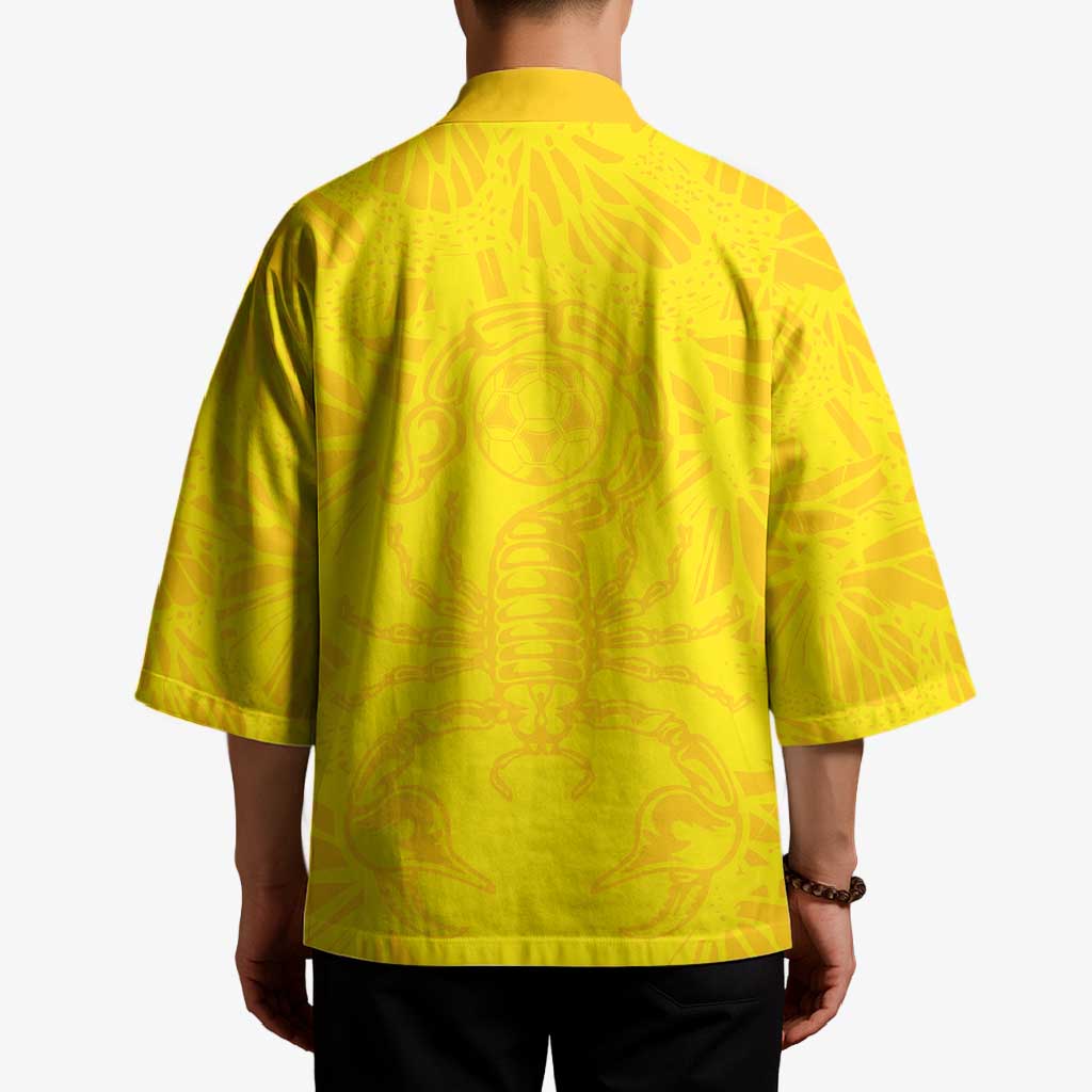 Colombia Rene Higuita Scorpion Kick Kimono Home Retro 1995 Goalkeeper Legend - Wonder Print Shop