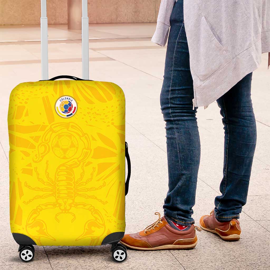 Colombia Rene Higuita Scorpion Kick Luggage Cover Home Retro 1995 Goalkeeper Legend - Wonder Print Shop