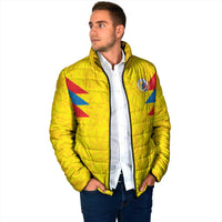 Colombia Rene Higuita Scorpion Kick Padded Jacket Home Retro 1995 Goalkeeper Legend - Wonder Print Shop